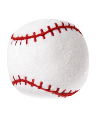 Baseball Plush Rattle