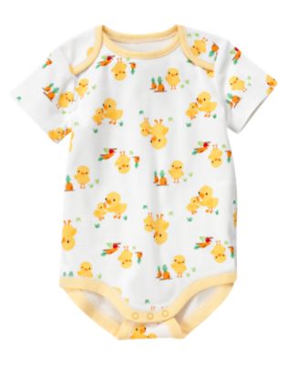 Duck Print Bodysuit