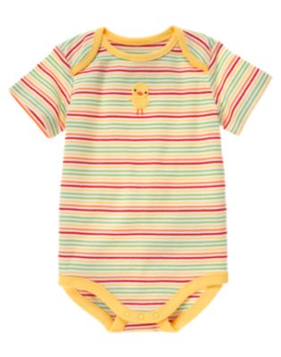 Duck Stripe Bodysuit