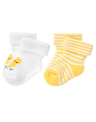 Duck Stripe Sock Two-Pack