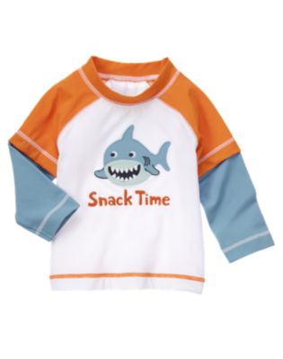 Happy Shark Rash Guard