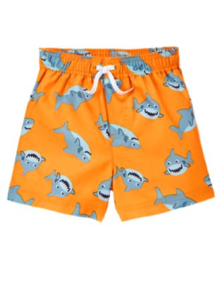 Happy Shark Swim Trunk
