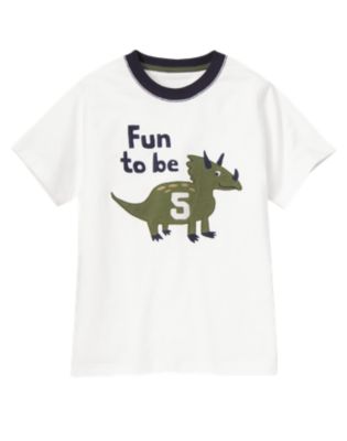 5th Birthday Dino Tee