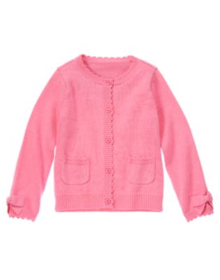 Scalloped Sweater Cardigan