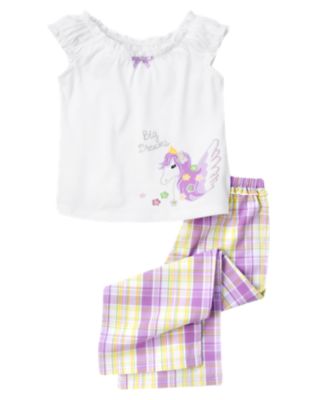 Pegasus Two-Piece Pajama Set