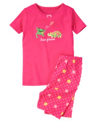 Frog & Turtle Shortie Two-Piece Gymmies&reg;