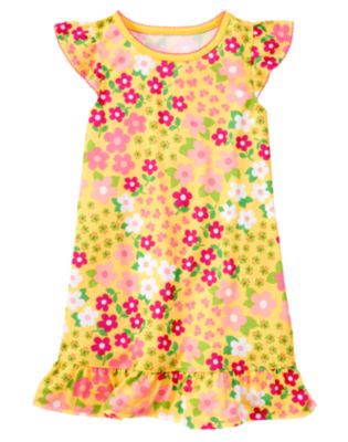 Flower Pajama Gown