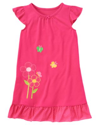 Growing Flowers Pajama Gown