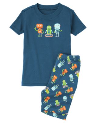 Robot Buddies Shortie Two-Piece Gymmies&reg;