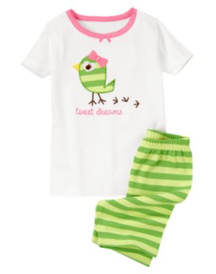 Tweet Dreams Shortie Two-Piece Gymmies&reg;