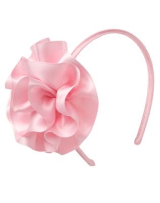 Satin Rosette Headband