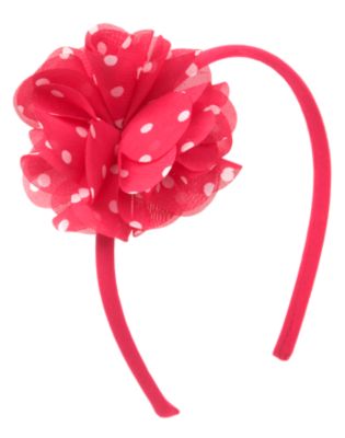 Dot Rosette Headband