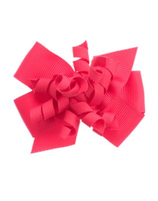 Curly Bow Hair Clip