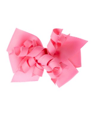 Curly Bow Hair Clip