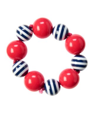 Stripe Bead Bracelet