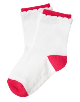 Scalloped Sock