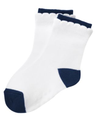 Scalloped Sock