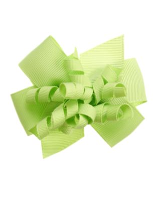 Curly Bow Hair Clip