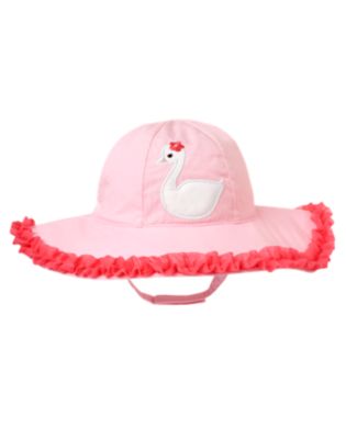 Swan Tulle Sunhat