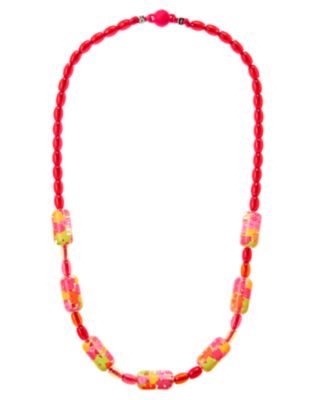 Flower Bead Necklace