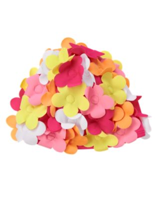 Flower Swim Cap