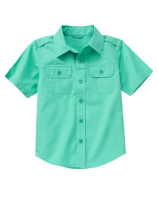 Button Tab Pocket Shirt