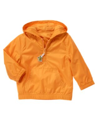 Hooded Windbreaker Pullover Jacket