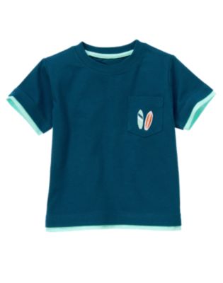 Surfboard Pocket Tee