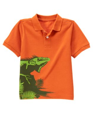 Iguana Pique Polo Shirt