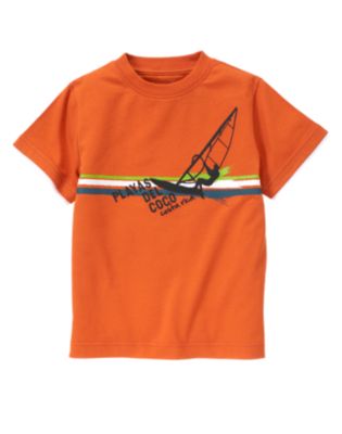 Costa Rica Windsurfer Tee