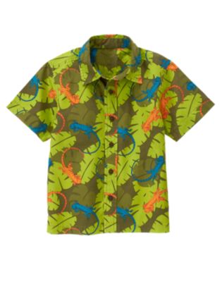 Iguana Leaf Shirt