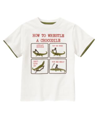 How To Wrestle A Crocodile Tee