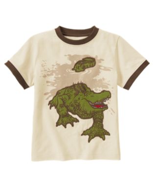 Crocodile Ringer Tee