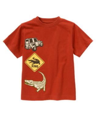 Crocodile Crossing Tee