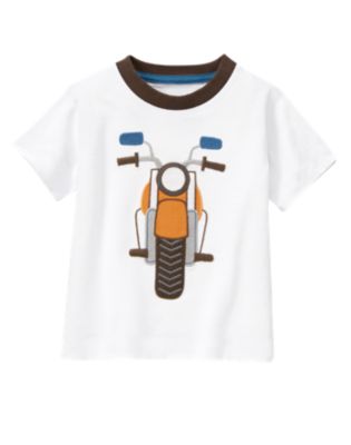 Motorcycle Ringer Tee