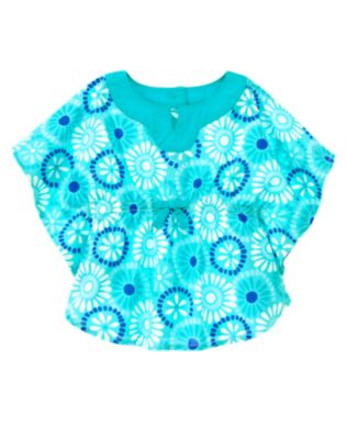 Tile Print Tunic Top