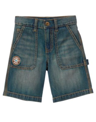 Rebel Road Patch Denim Short