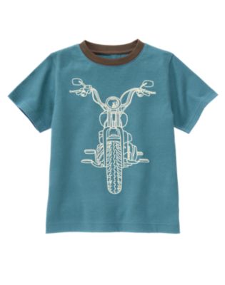 Motorcycle Ringer Tee