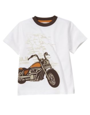 Motorcycle Map Tee