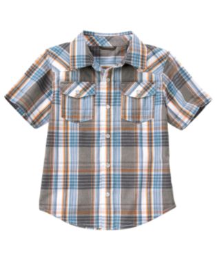 Snap Pocket Plaid Shirt