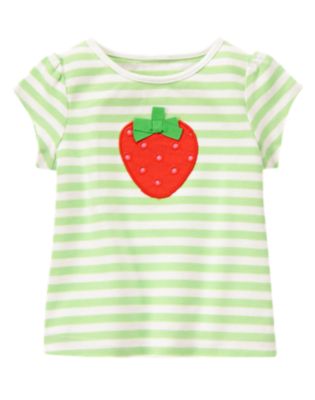Strawberry Stripe Top