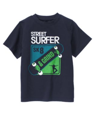 Street Surfer Skateboard Tee