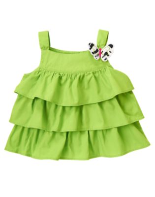 Butterfly Ruffle Top