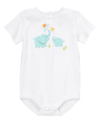 Elephants Bodysuit