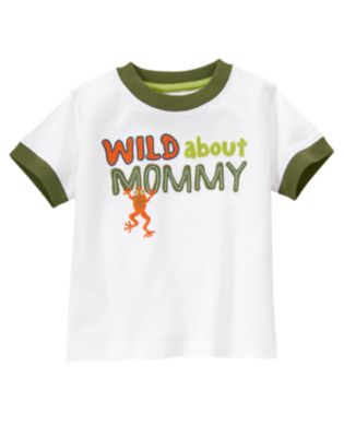 Wild About Mommy Tree Frog Tee