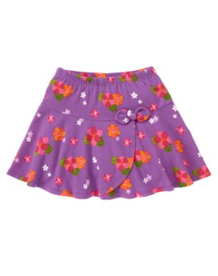 Bow Flower Skort
