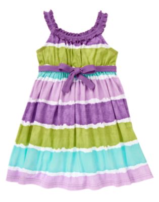Belted Dip-Dye Sundress
