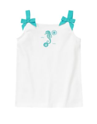 Bow Strap Seahorse Tank