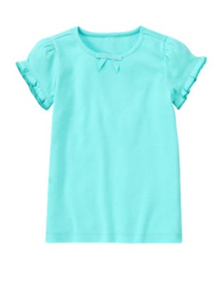 Ruffle Sleeve Tee