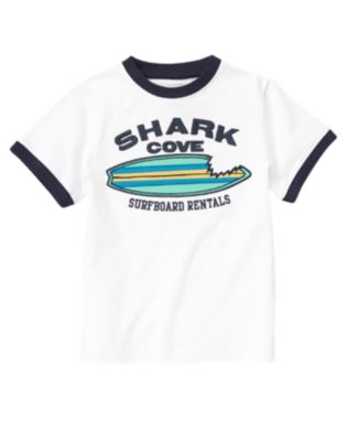 Shark Cove Surfboard Tee
